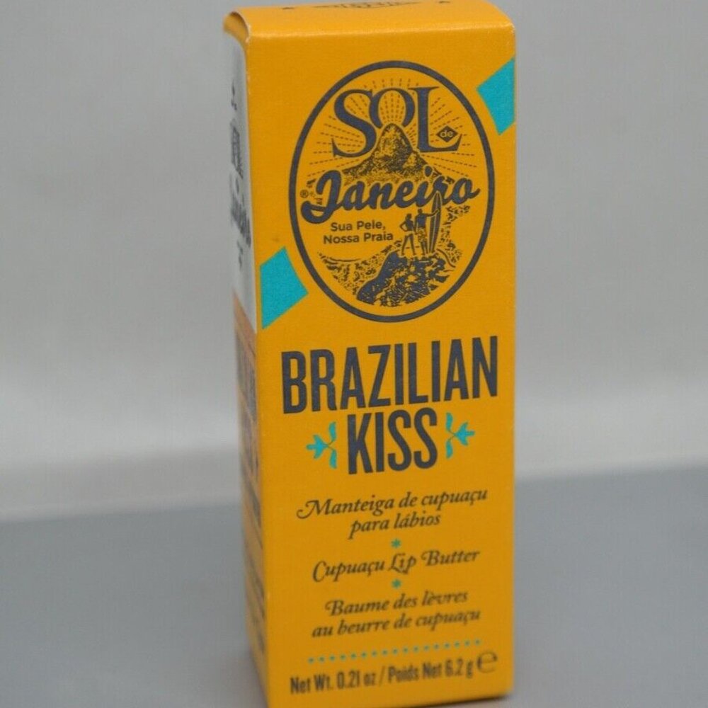 Sol de Janiero Lip Balm Brazilian Kiss Cupuacu Lip Butter .21 oz New in Box